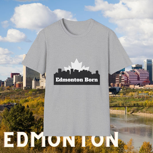 Red Edmonton Born Unisex T-Shirt