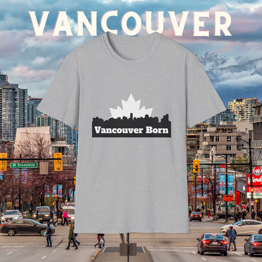 Vancouver Born Red T-Shirt