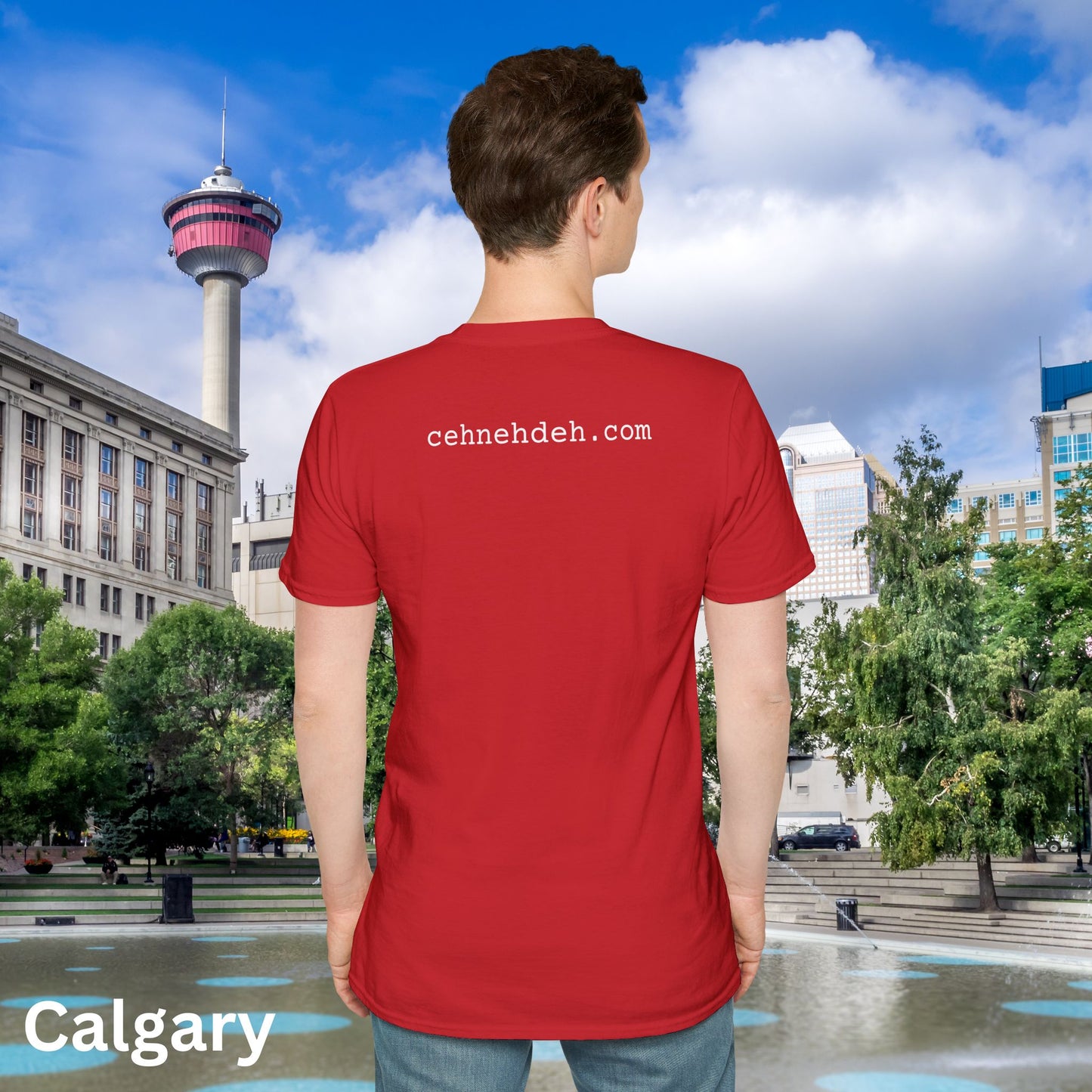 "C'eh, N'eh, D'eh" OG Red T-Shirt!