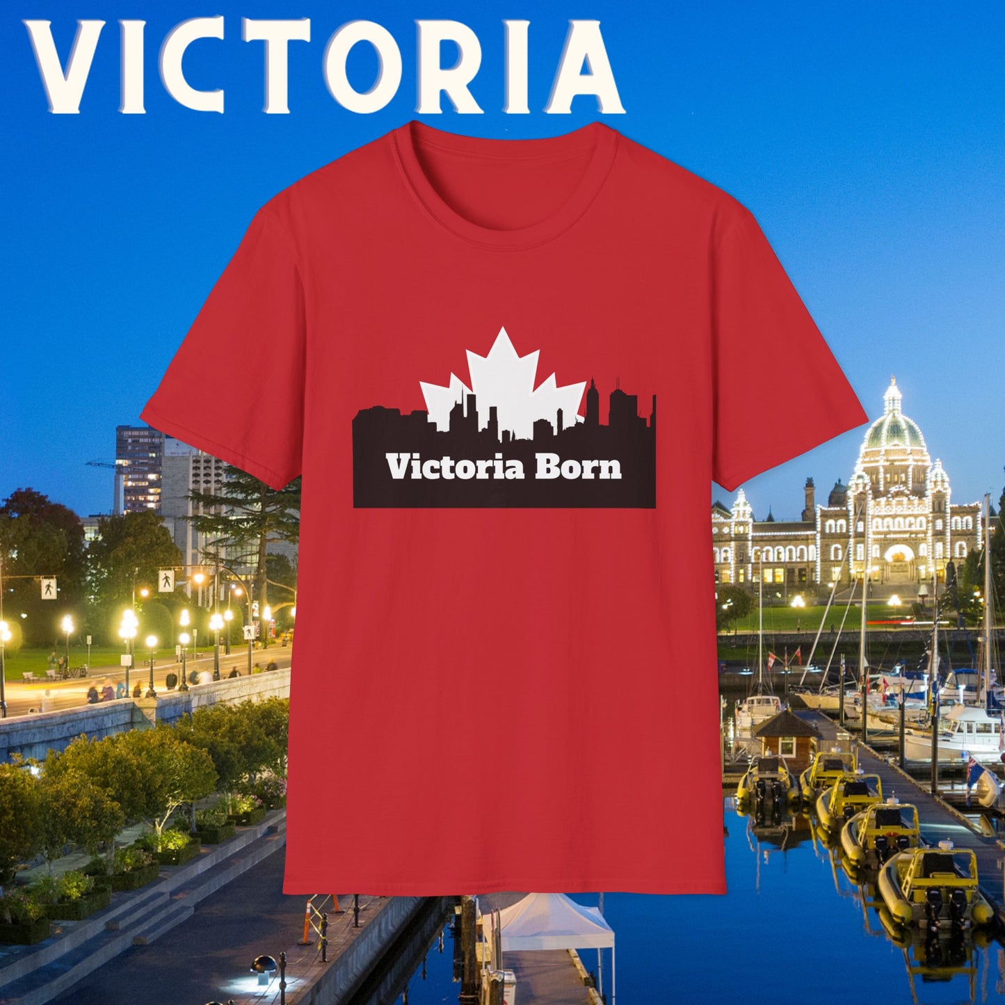 Victoria Born Red T-Shirt