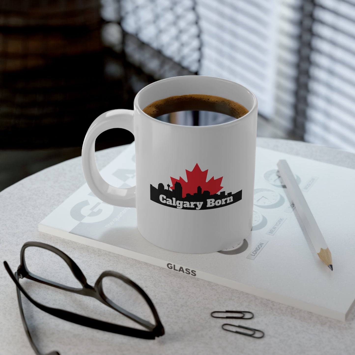 Calgary Born Jumbo Mug