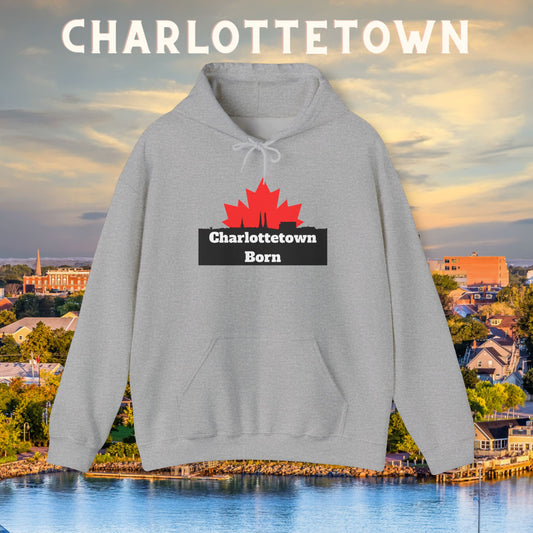 Charlottetown Born OG White Hoodie