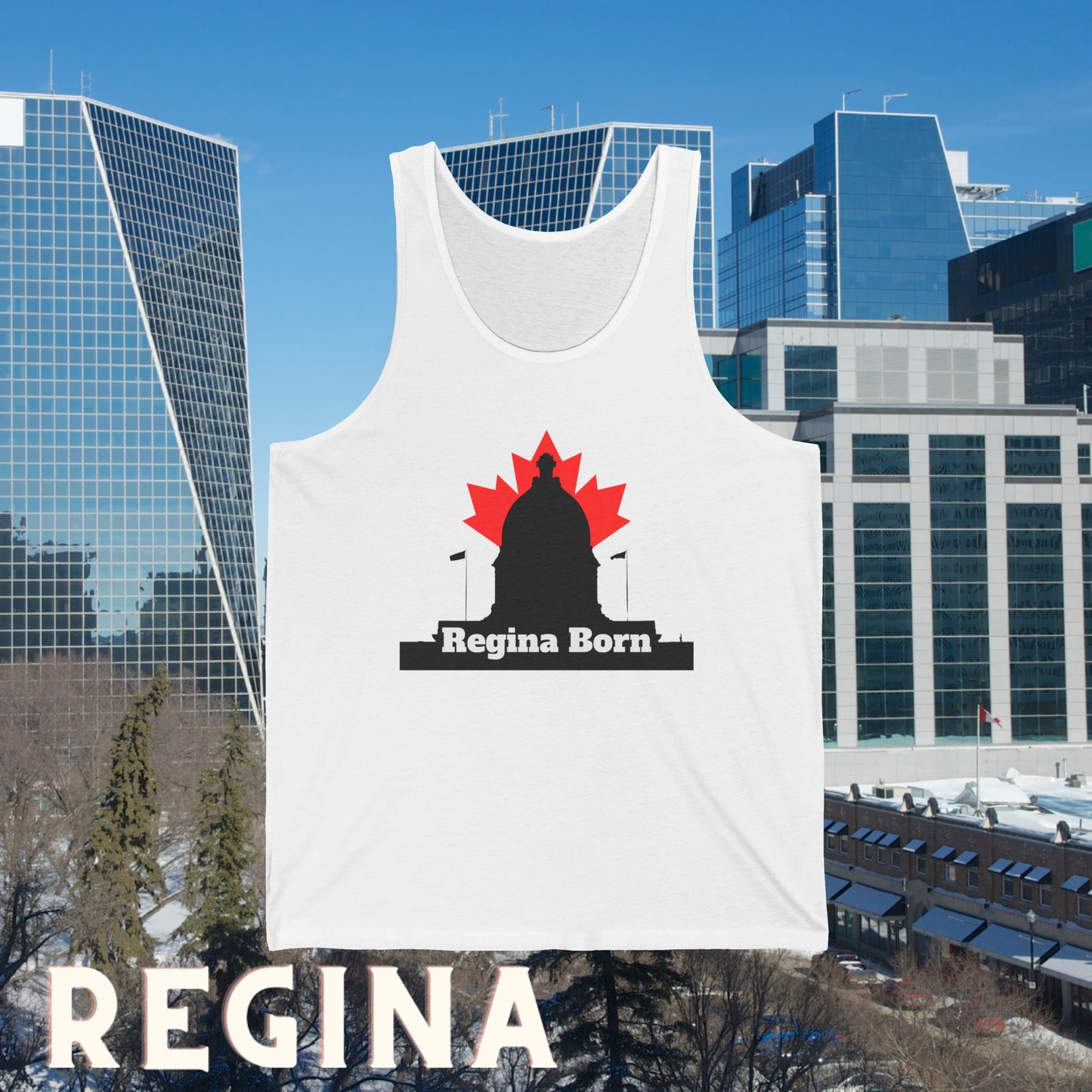 Regina Born OG - Unisex Jersey Tank