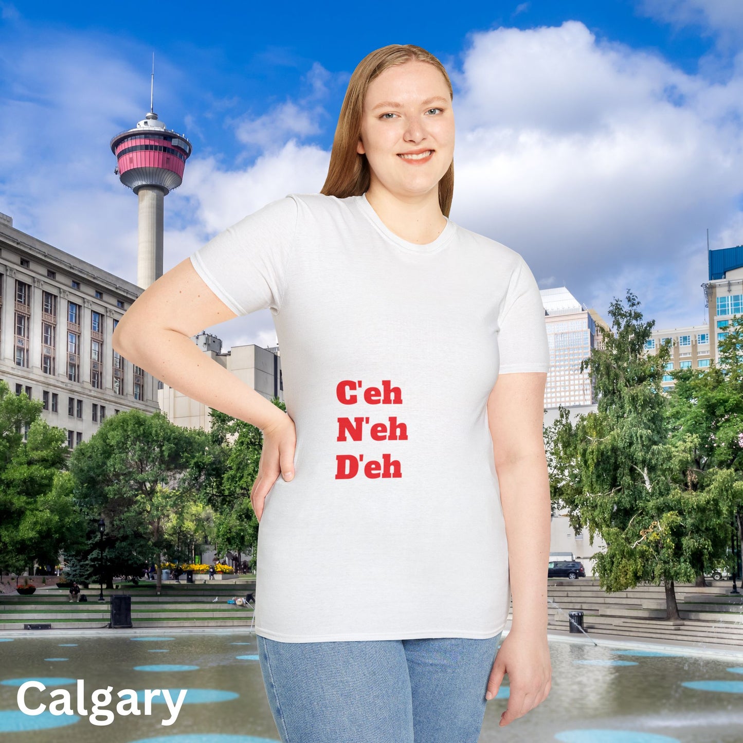 "C'eh, N'eh, D'eh" OG WHITE T-Shirt!