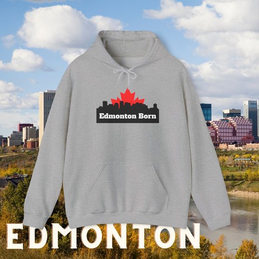 Edmonton Born OG White Hoodie