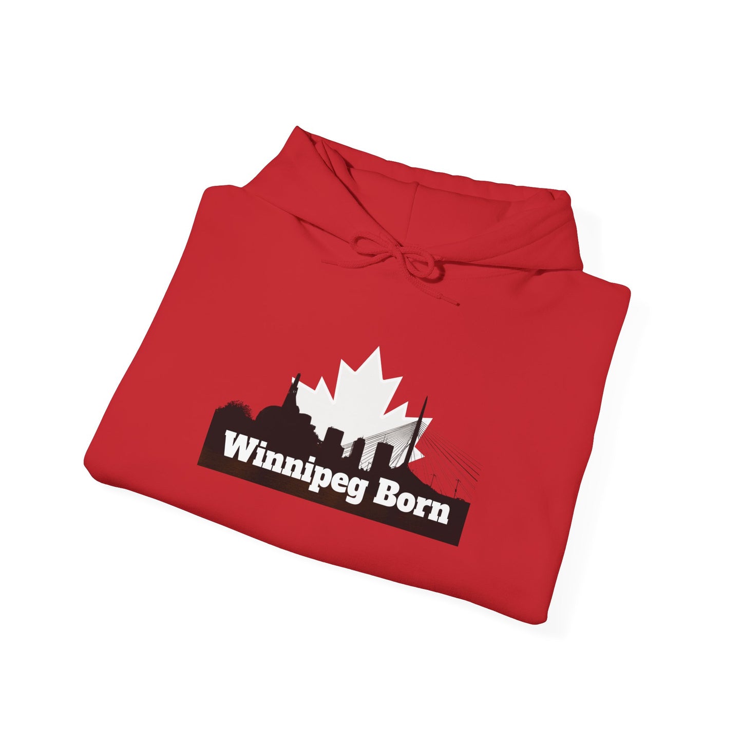 Winnipeg Born OG Red Hoodie