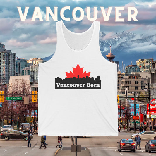 Vancouver Born OG - Unisex Jersey Tank