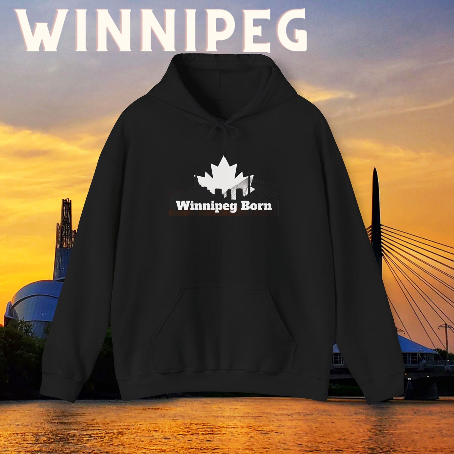 Winnipeg Born OG Red Hoodie