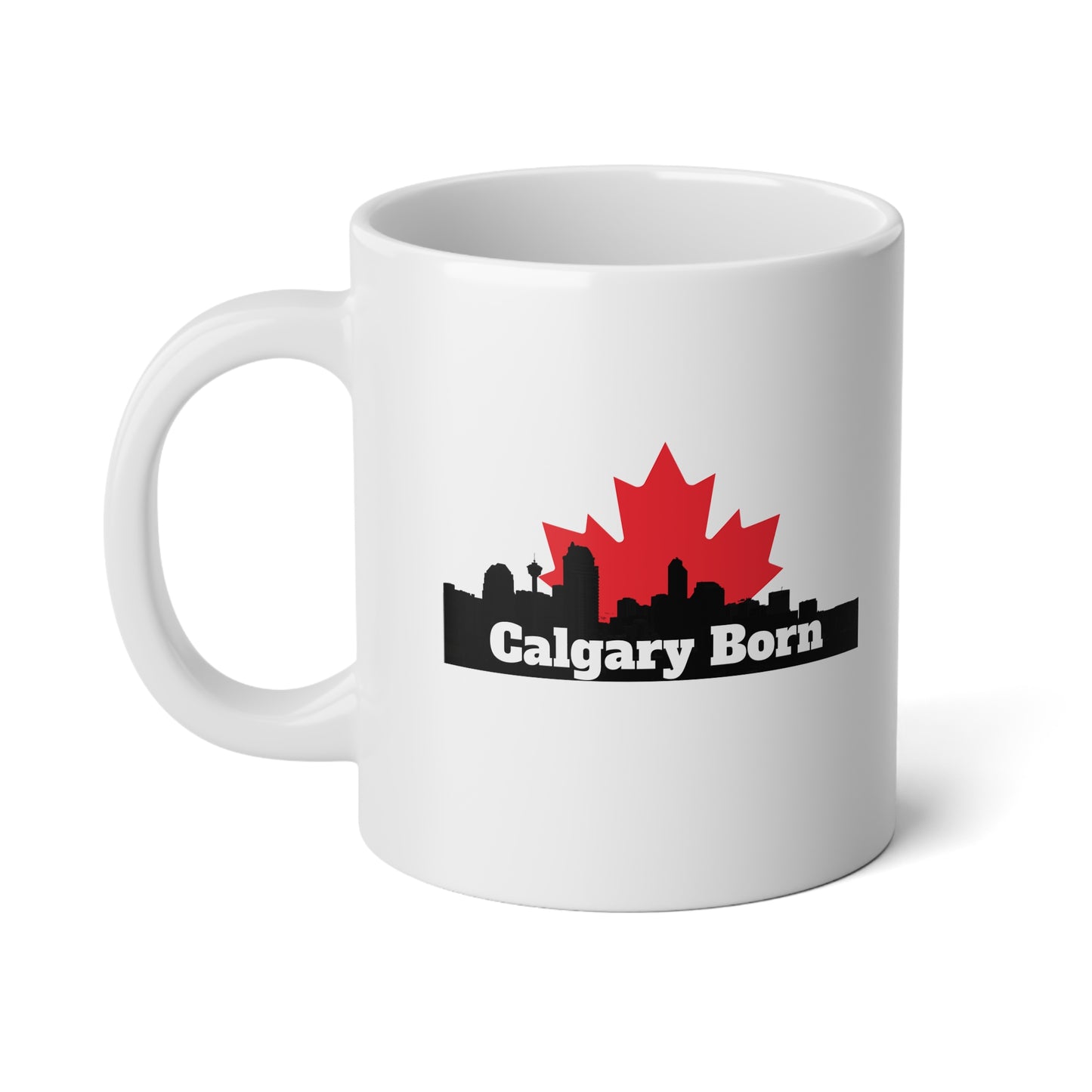 Calgary Born Jumbo Mug