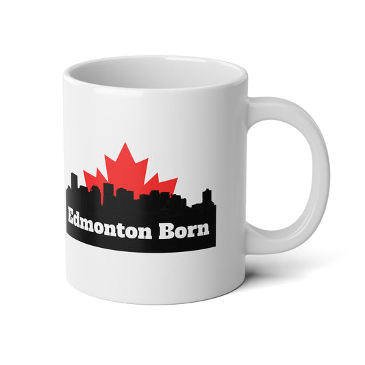 Edmonton Born Jumbo Mug