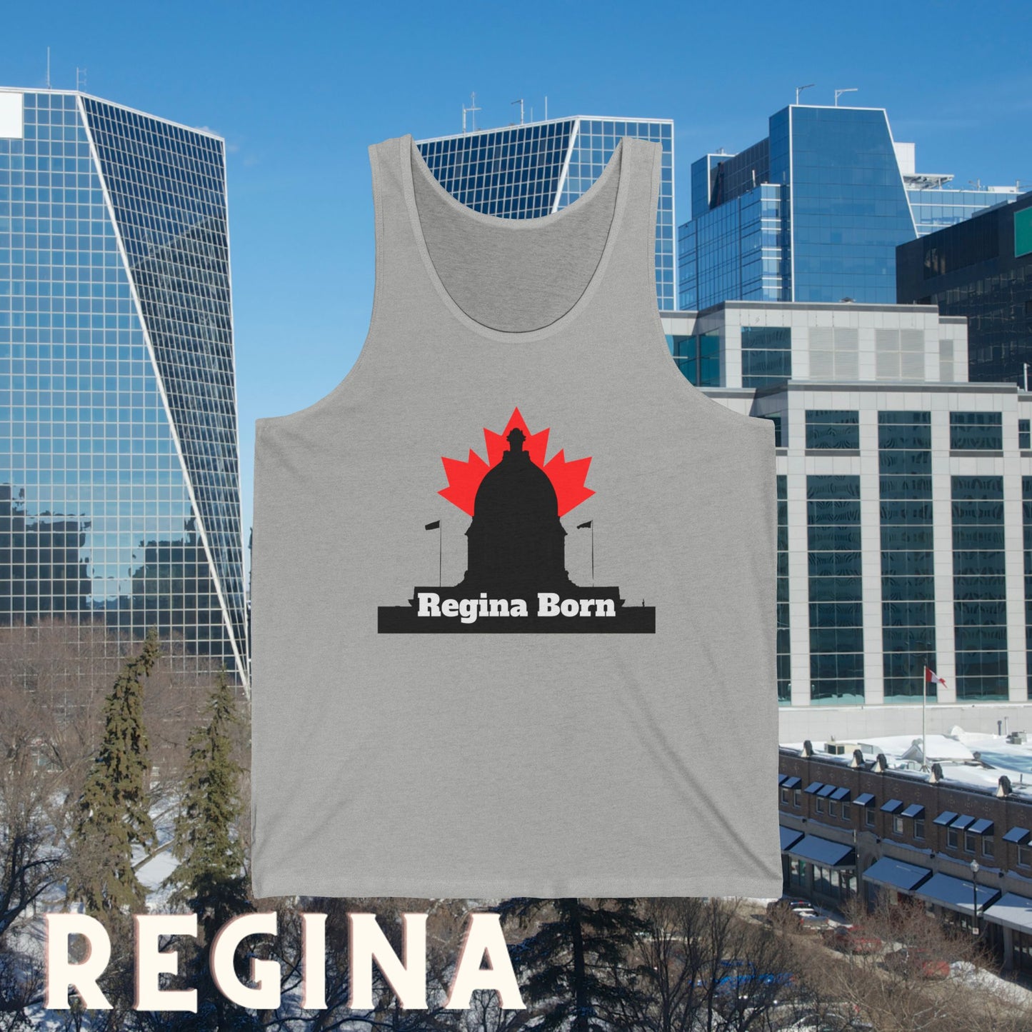 Regina Born OG - Unisex Jersey Tank