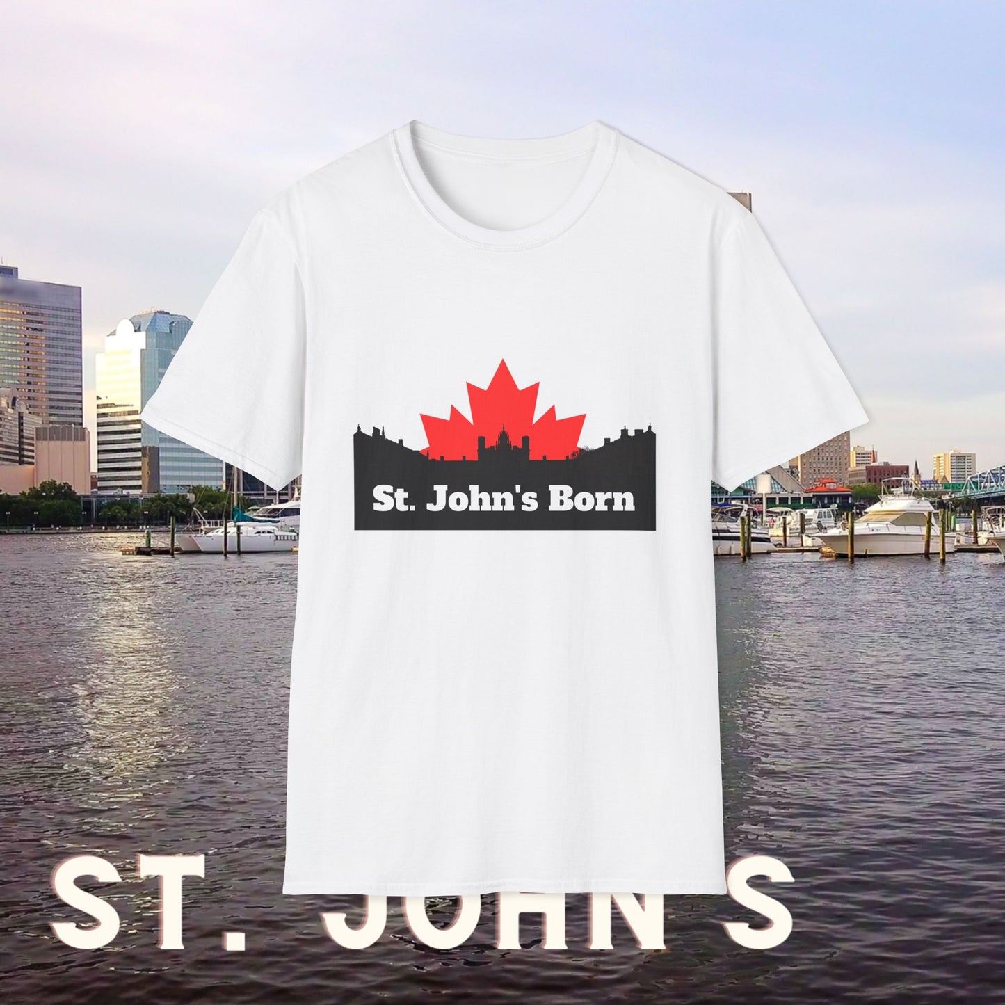 St. John Born White T-Shirt