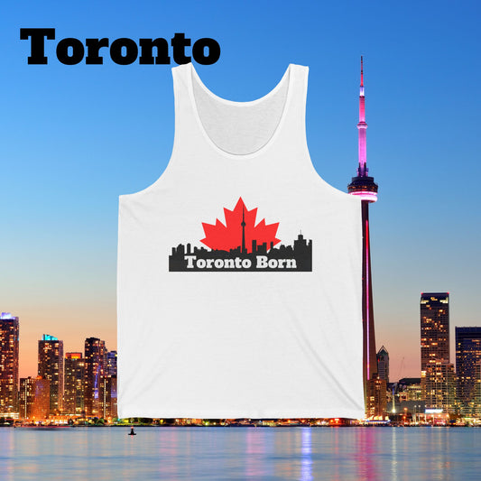 Toronto Born OG - Unisex Jersey Tank