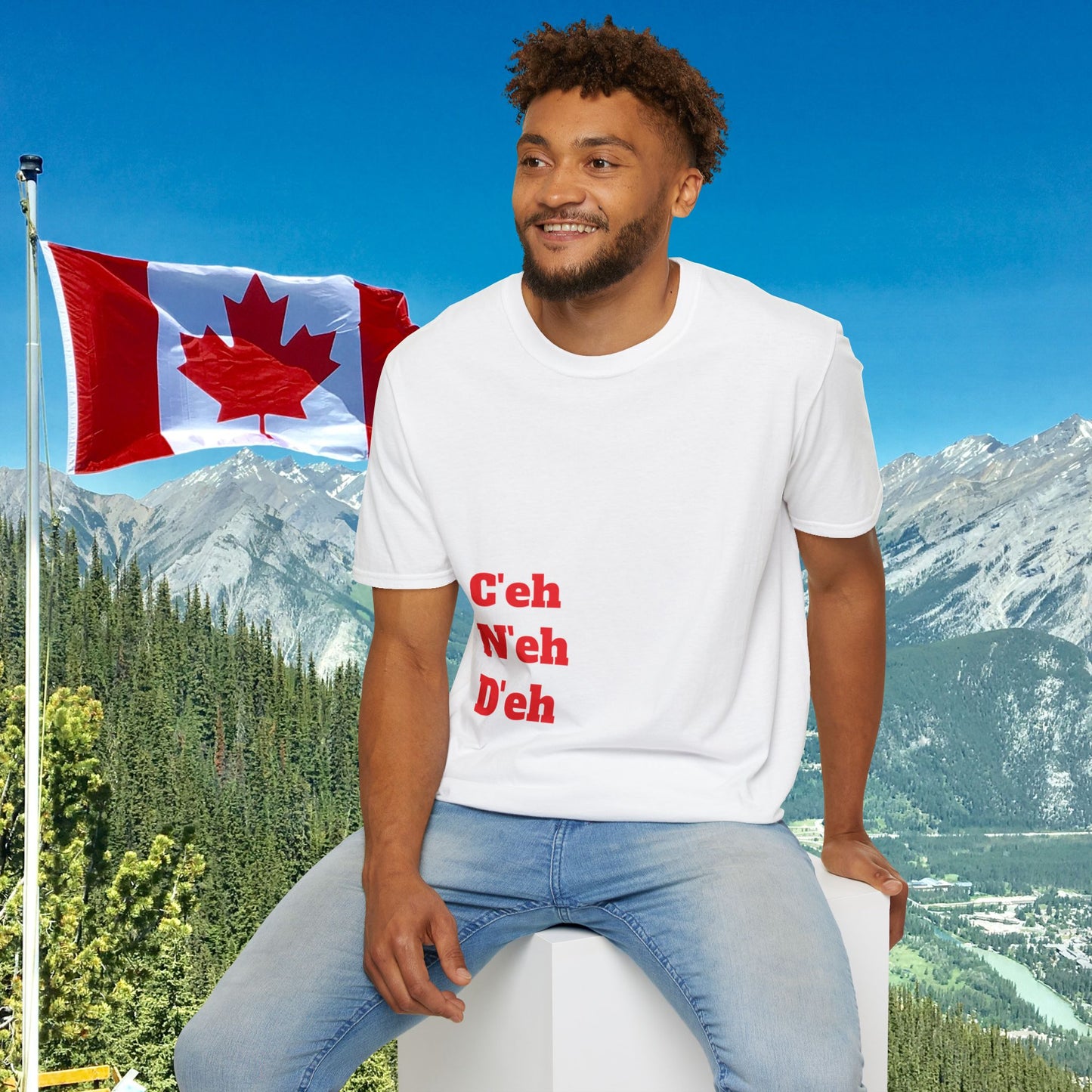 "C'eh, N'eh, D'eh" OG WHITE T-Shirt!