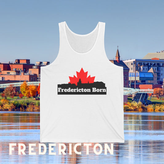 Fredericton Born OG - Unisex Jersey Tank