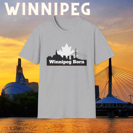 Winnipeg Born Red T-Shirt