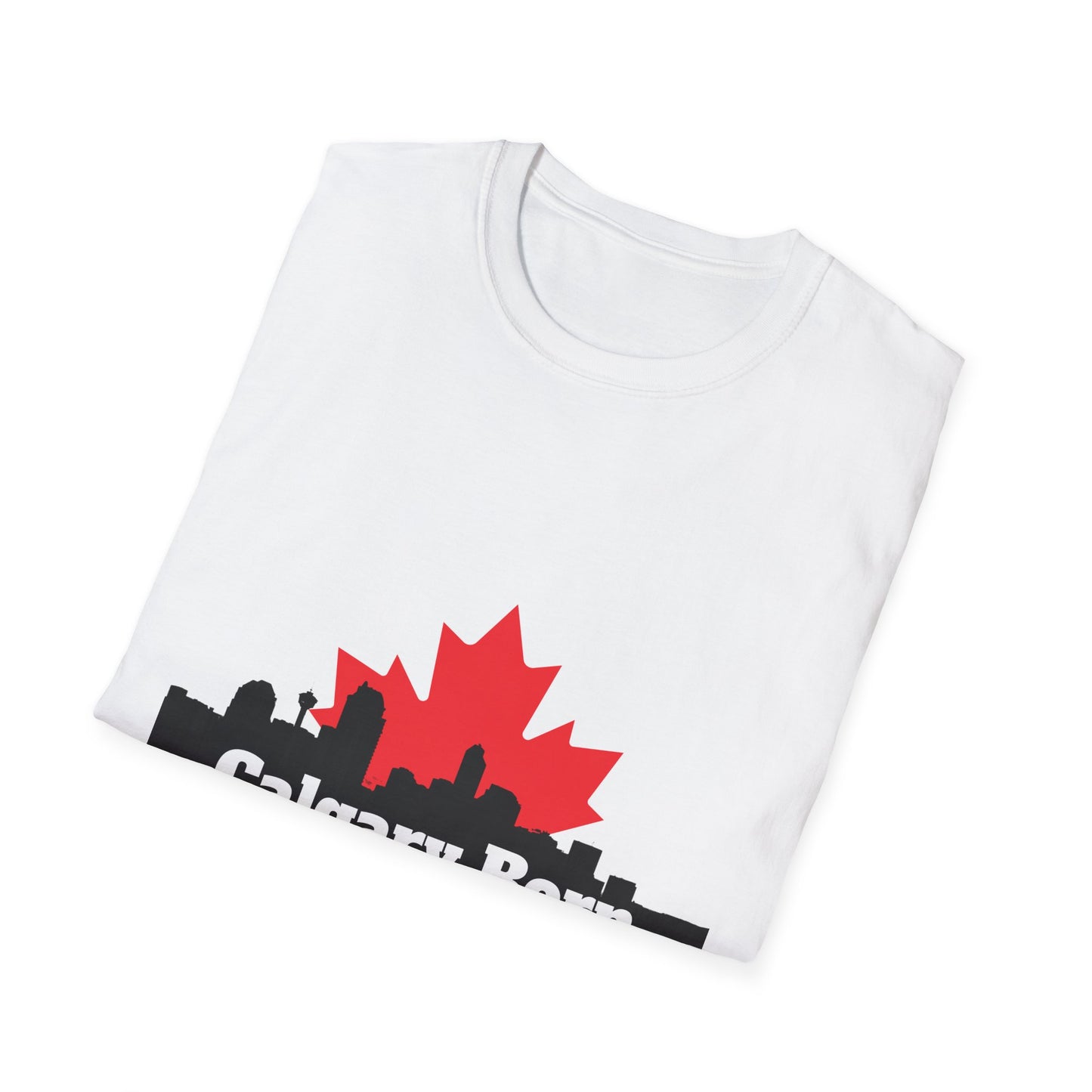 Calgary Born White Tshirt