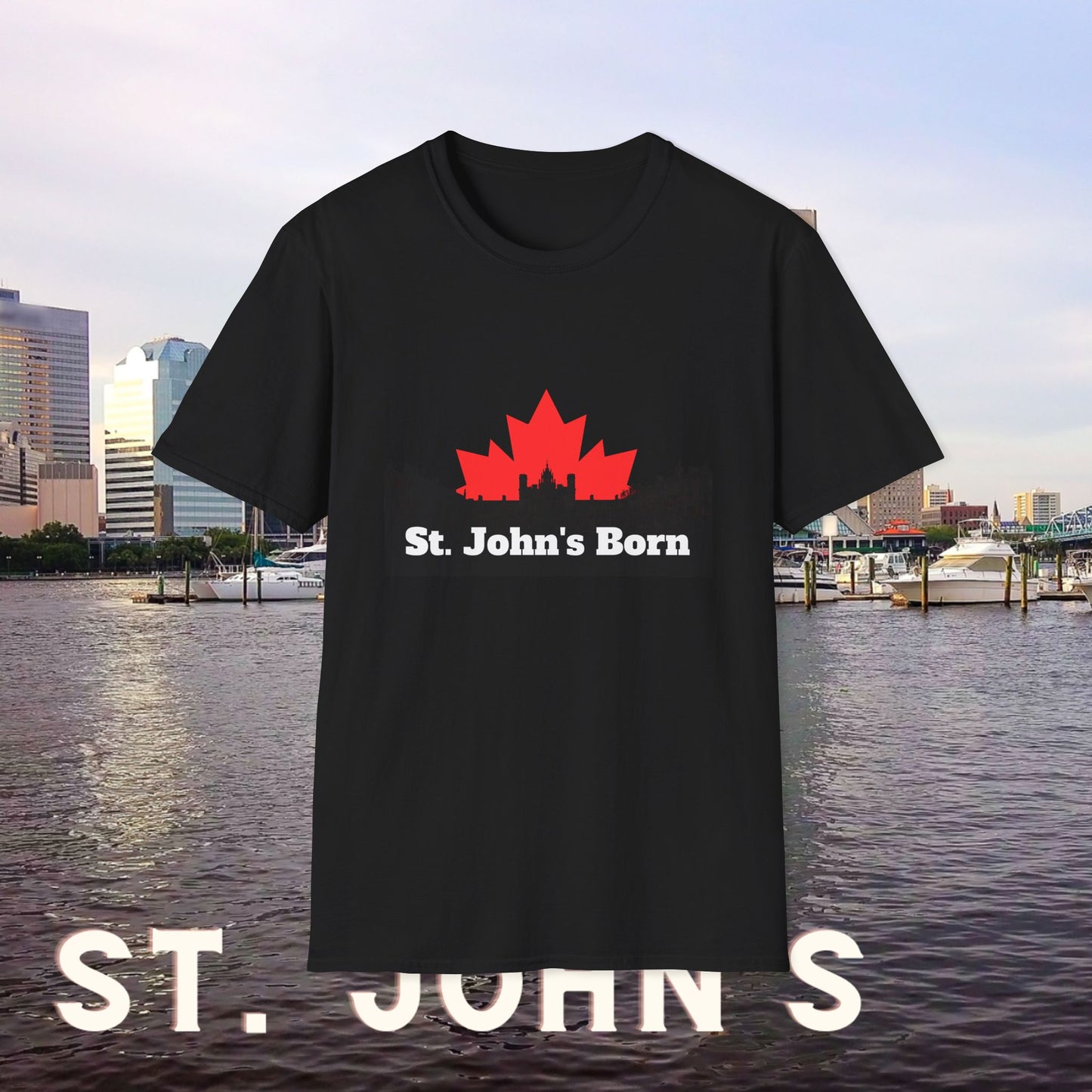 St. John Born White T-Shirt