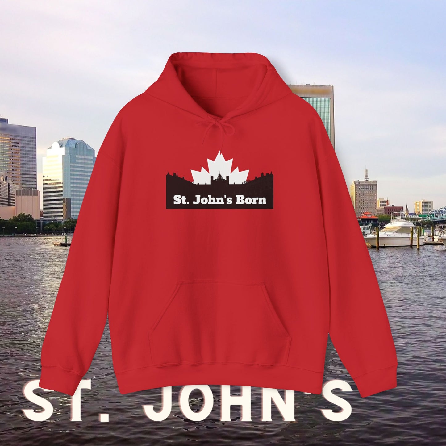 St. John Born OG Red Hoodie