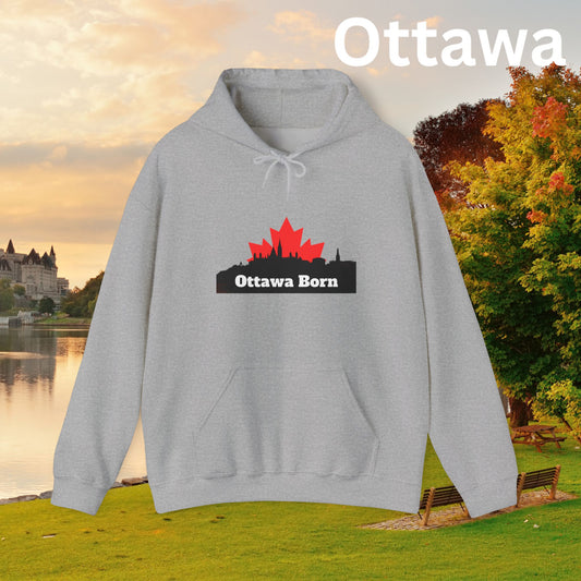 Ottawa Born OG White Hoodie