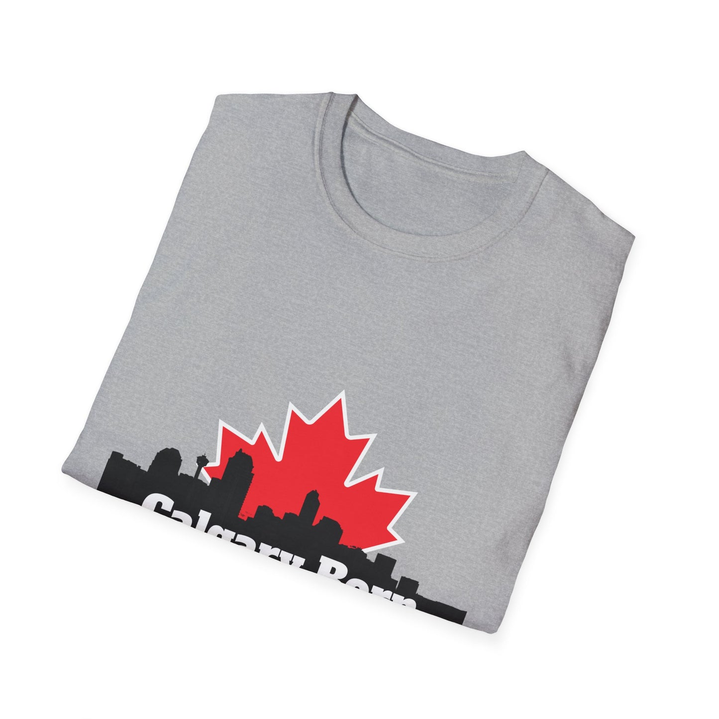 Calgary Born White Tshirt