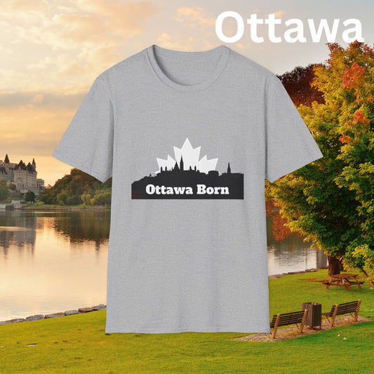 Ottawa Born Red T-Shirt