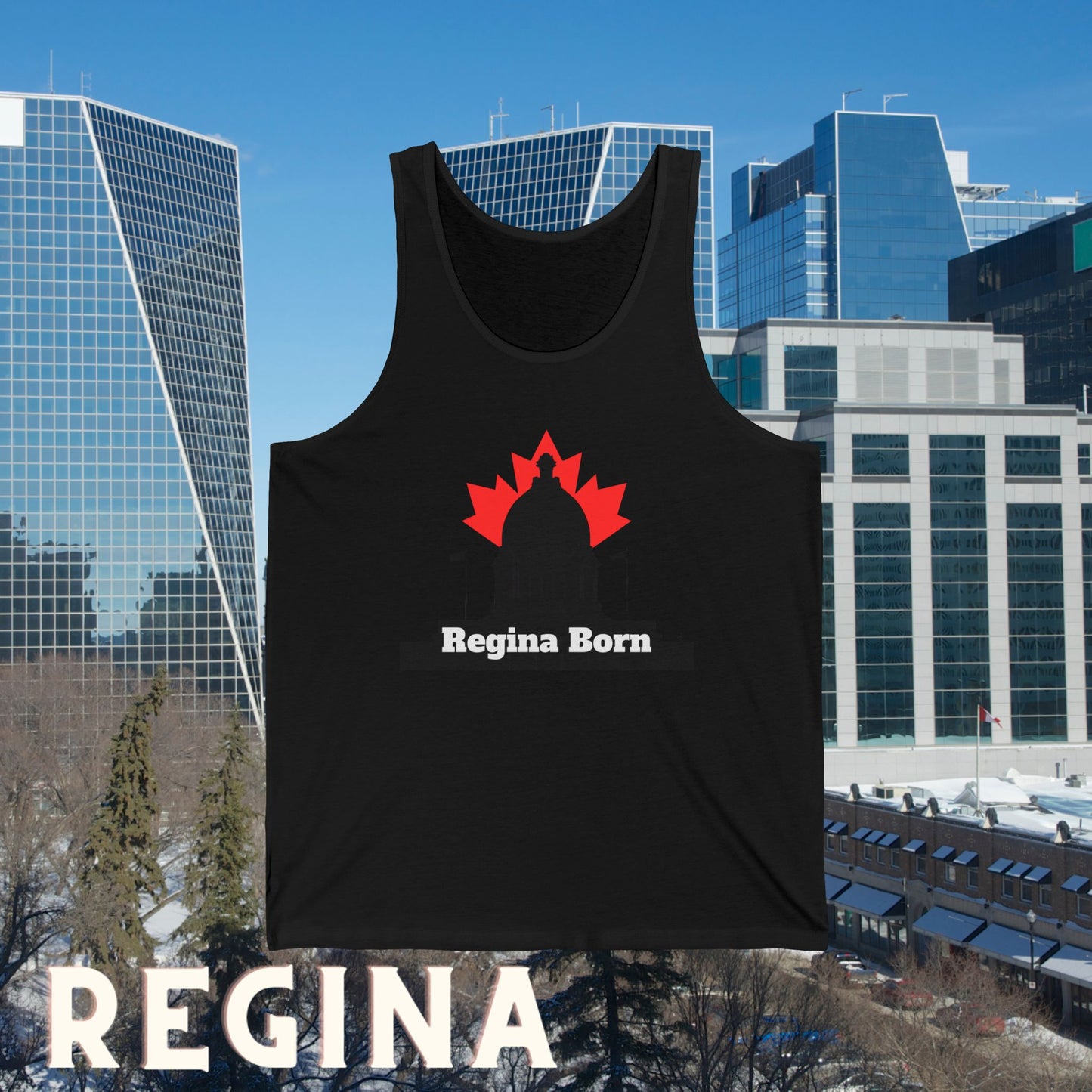 Regina Born OG - Unisex Jersey Tank