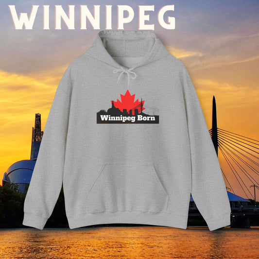 Winnipeg Born OG White Hoodie